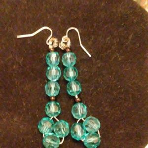 Cute drop Earrings (Fashioned by hand)